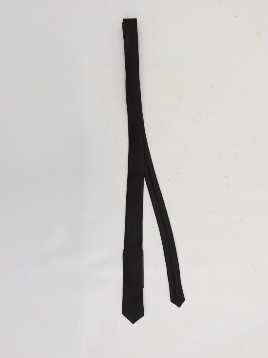 25FW 생로랑 넥타이 827975 BLACK