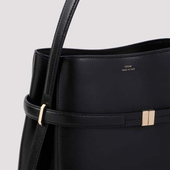 25FW 토템 숄더백 244WAL0048LE0025 001 BLACK DOM - TOTEME