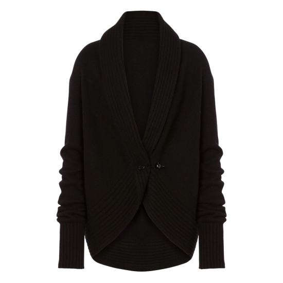 25FW 알베르타 페레티 가디건 6601 A0903 555 BLACK