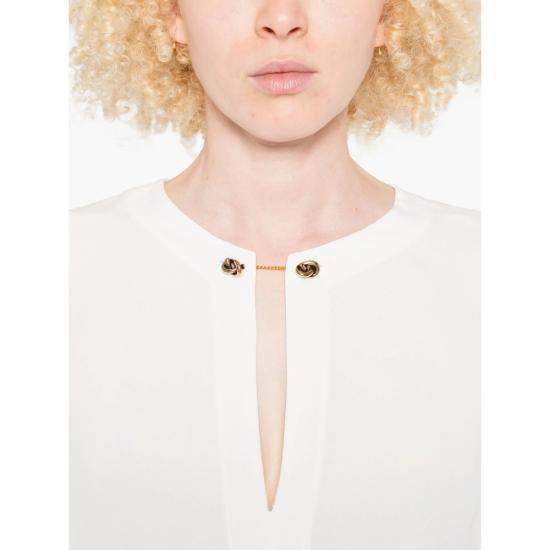 25FW 안토넬리 피렌체 튜닉 P1203 BIGNE 001 WHITE - ANTONELLI FIRENZE