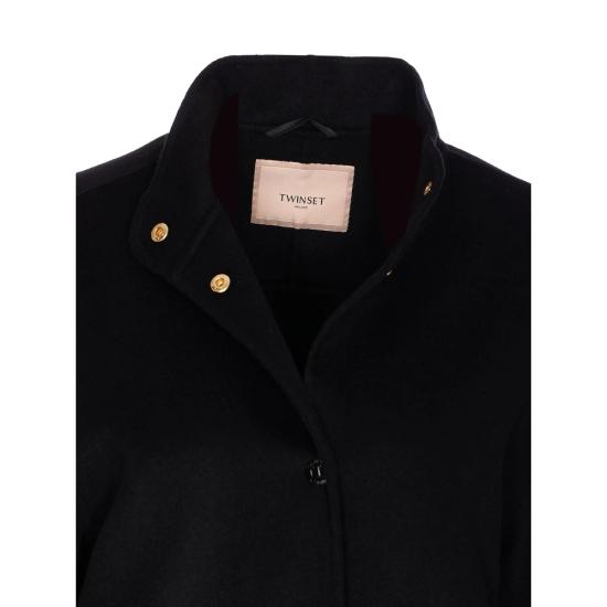 25FW 트윈셋 봄버 자켓 252TP2071 00006 BLACK - TWINSET