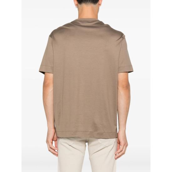 25FW 엠포리오 아르마니 탑 AF10761 EM002838 U6189 BROWN - EMPORIO ARMANI