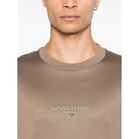 25FW 엠포리오 아르마니 탑 AF10761 EM002838 U6189 BROWN - EMPORIO ARMANI