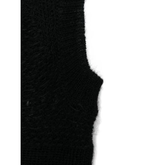 25FW 앤 드뮐미스터 바라클라바 B0013191 KN070 099 BLACK - ANN DEMEULEMEESTER