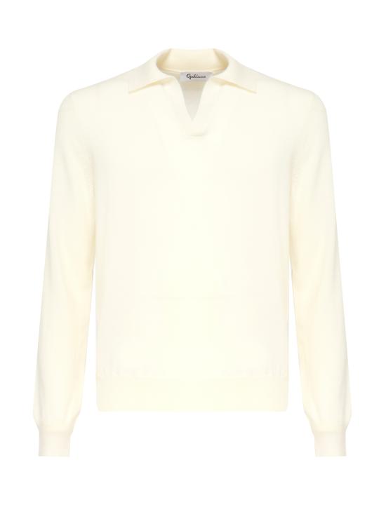 25FW GALIANO 폴로 티셔츠 14813 57189005 White
