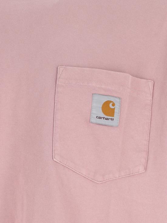 25FW 칼하트 WIP 반팔 티셔츠 I035140 1XF5F Pink - CARHARTT WIP