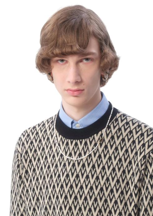 25SS 발렌티노 가라바니 네크리스 6Y2J0S99CRW QYL - VALENTINO GARAVANI