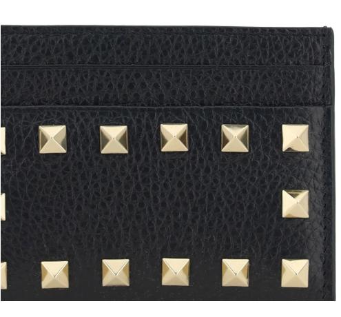 25SS 발렌티노 가라바니 락스터드 카드지갑 6W2P0486VSH 0NO - VALENTINO GARAVANI