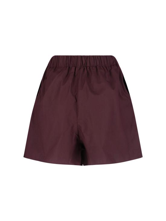 25FW 더프랭키샵 스트레이트 팬츠 LUI ORGANIC COTTON BOXER SHORTS DARK PLUM Violet - THE FRANKIE SHOP