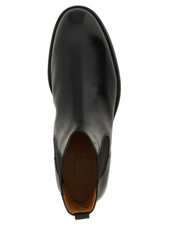 25FW 토즈 레더 앵클 부츠 XXM75L00P20D90B999 Black - TODS