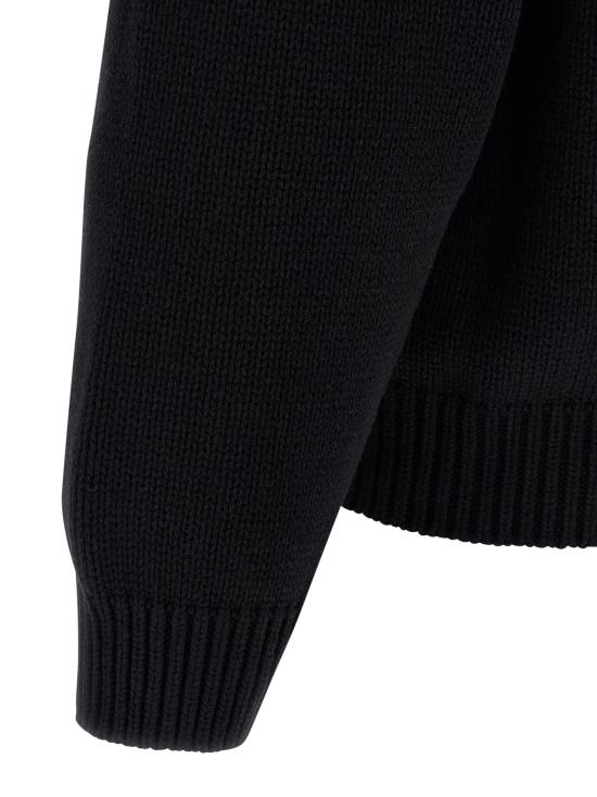 25FW 겐조 스웨터 FF65PU7443LA99J Black - KENZO