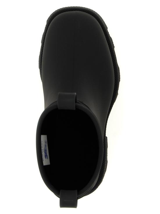 25FW 버버리 마쉬 스탬프 로우 부츠 8111712BLACK Black - BURBERRY