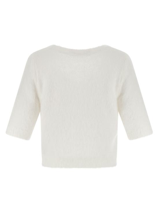 25FW 알레산드라리치 스웨터 FABX4186K46039001 White - ALESSANDRA RICH