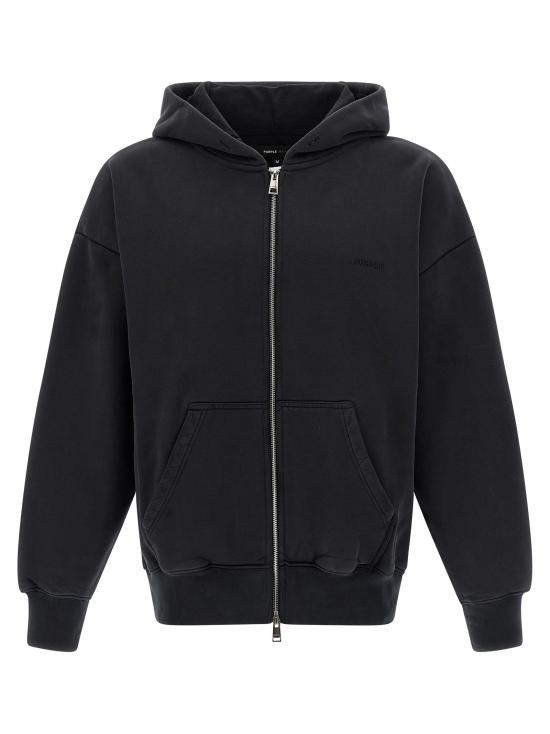 25FW 퍼플 브랜드 긴팔 티셔츠 P460BFWB724BLACK Black