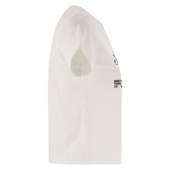 25FW 몽클레어 반팔 티셔츠 K20938C00005 WHITE - MONCLER