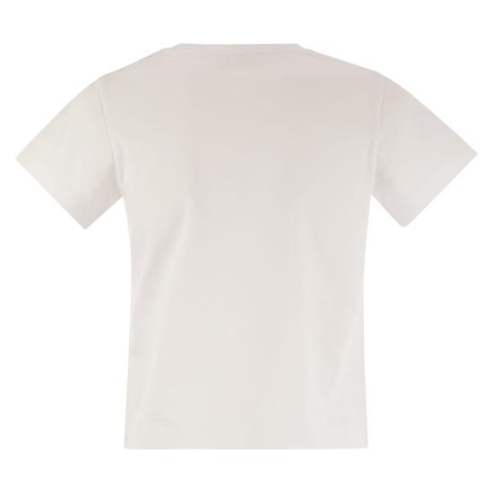 25FW 몽클레어 반팔 티셔츠 K20938C00005 WHITE - MONCLER