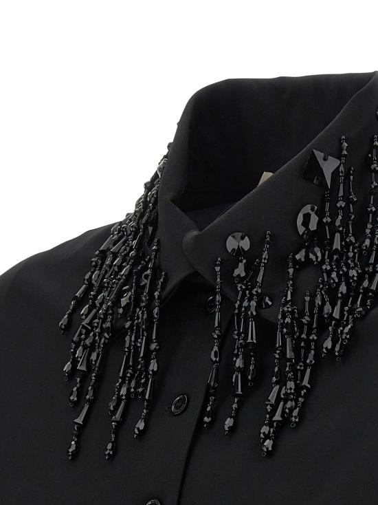 25FW 알베르타 페레티 블라우스 A020966390555 Black - ALBERTA FERRETTI