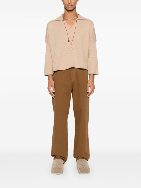 25SS 알라누이 폴로 티셔츠 LWHV002R25 KNI0026100 Sandstorm - ALANUI