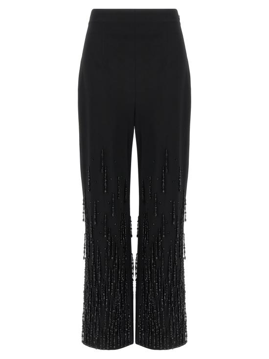 25FW 알베르타 페레티 스트레이트 팬츠 A031066390555 Black