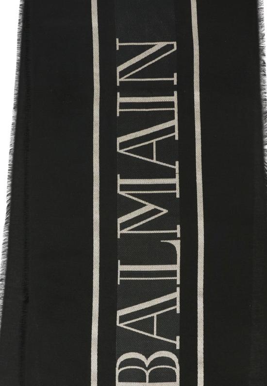 25FW [키즈] 발망 넥워머/머플러/스카프 BX0B23 Z3392 930AV BLACK - BALMAIN