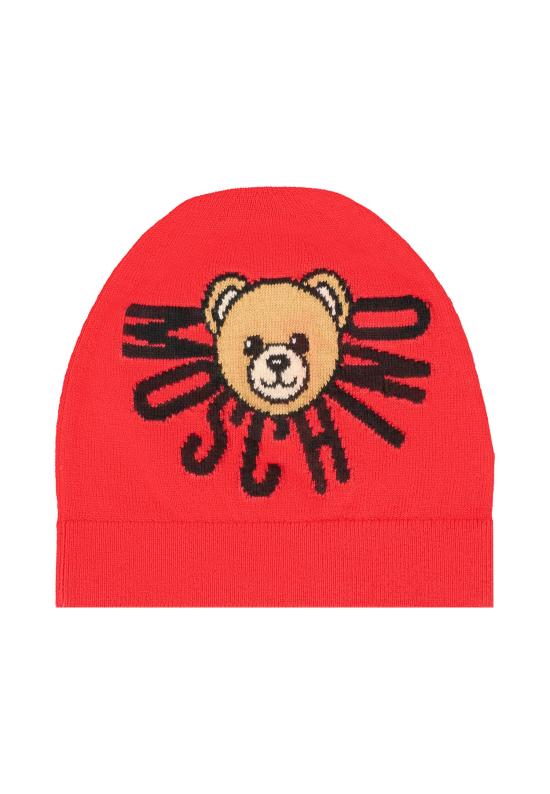 25FW [키즈] 모스키노 모자 HUX02O LHE43 50109 RED