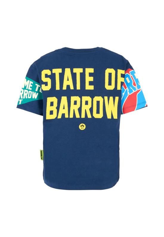 25FW [키즈] 바로우 티셔츠 F5BKJUTH079 060 BLUE - BARROW