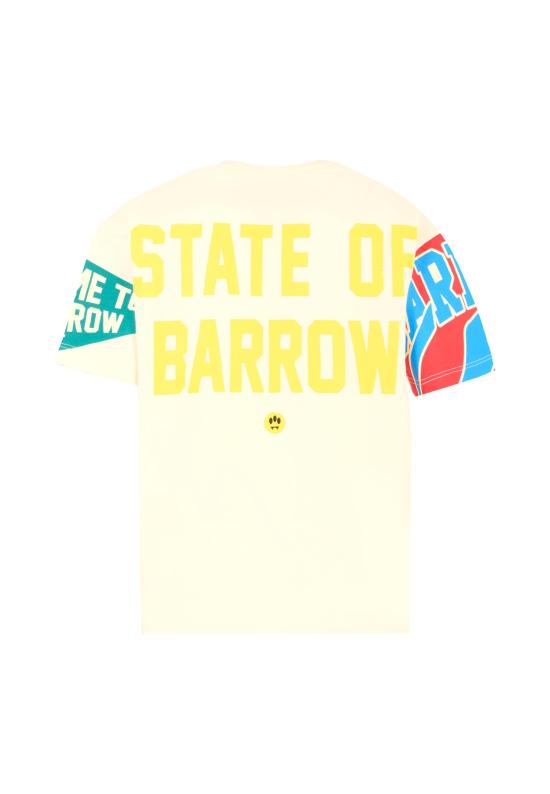 25FW [키즈] 바로우 티셔츠 F5BKJUTH079 013 IVORY - BARROW