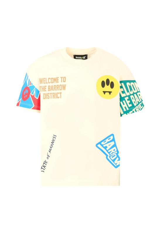 25FW [키즈] 바로우 티셔츠 F5BKJUTH079 013 IVORY