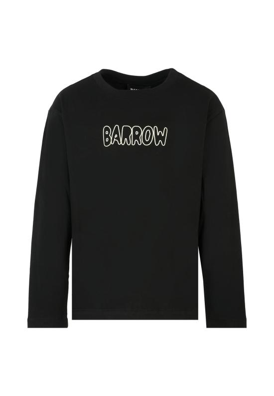 25FW [키즈] 바로우 티셔츠 F5BKJUTH228 110 BLACK - BARROW