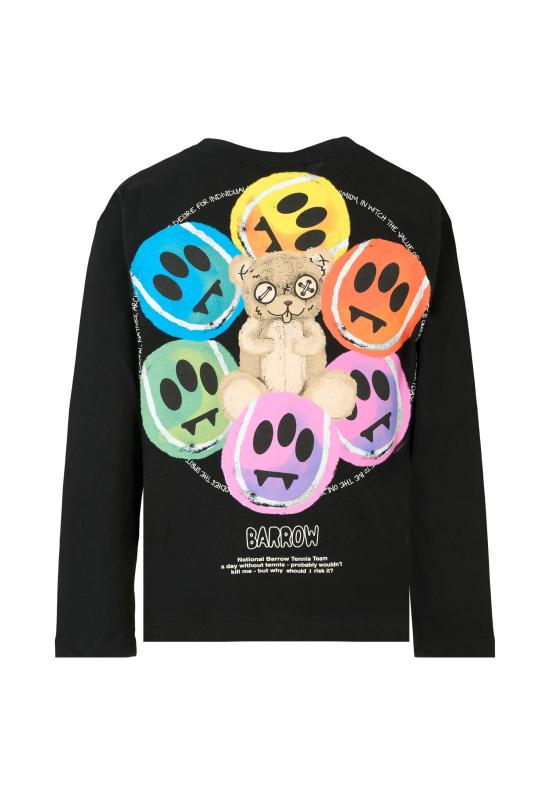 25FW [키즈] 바로우 티셔츠 F5BKJUTH228 110 BLACK