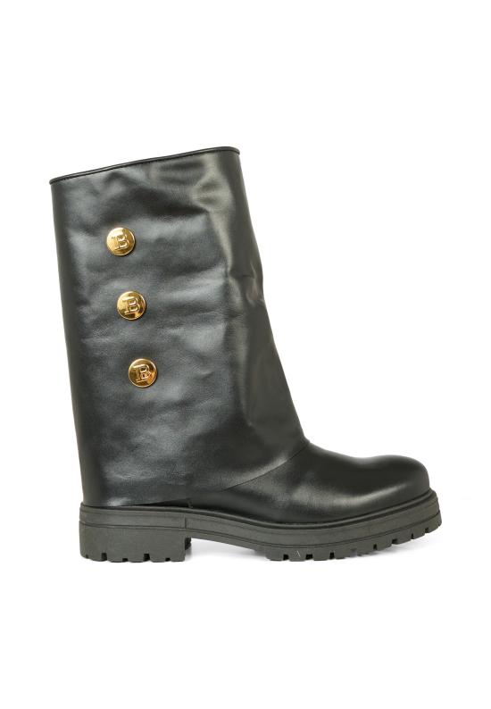 25FW [키즈] 발망 미들 부츠 BX0B86 Z1574 930OR BLACK