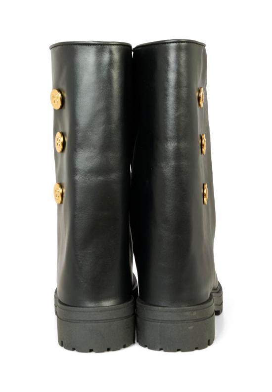 25FW [키즈] 발망 미들 부츠 BX0B86 Z1574 930OR BLACK - BALMAIN