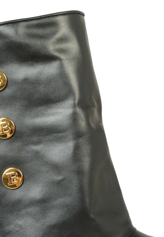 25FW [키즈] 발망 미들 부츠 BX0B86 Z1574 930OR BLACK - BALMAIN