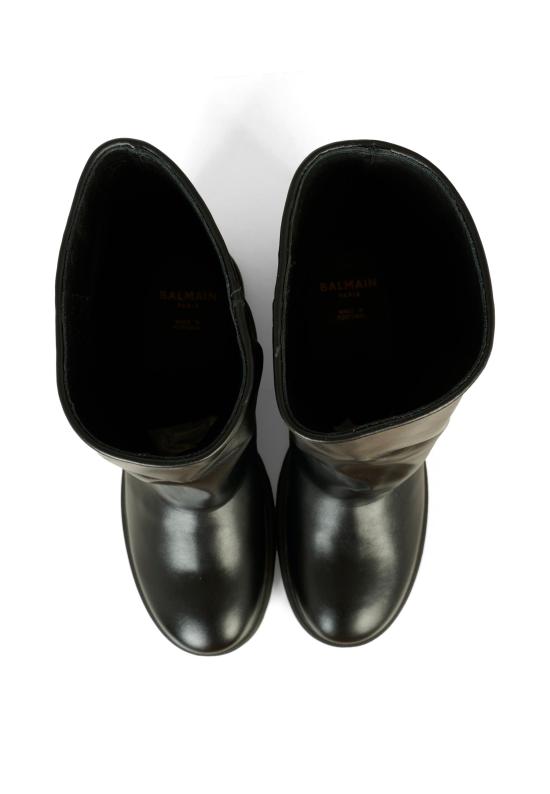 25FW [키즈] 발망 미들 부츠 BX0B86 Z1574 930OR BLACK - BALMAIN