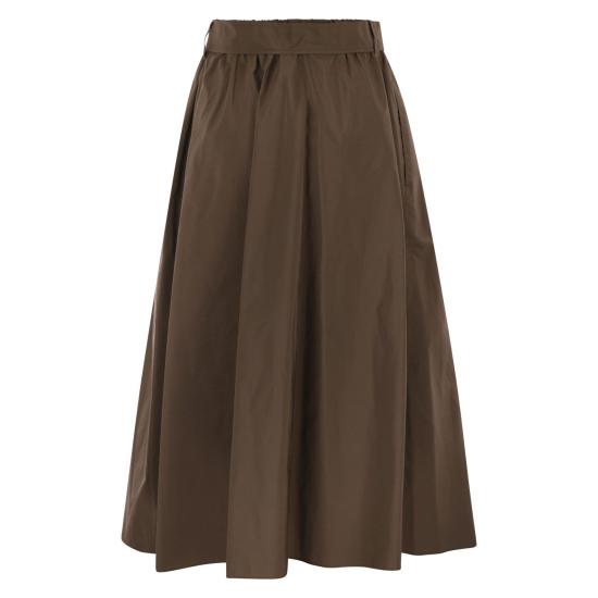 25FW 위켄드막스마라 롱 스커트 2525106031600 CHOCOLATE - WEEKEND MAX MARA