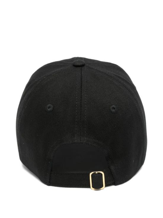 25FW 카사블랑카 볼캡 APF25 HAT 002 05 BLACK TWILL - CASABLANCA
