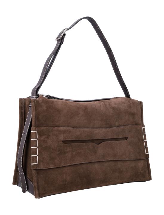 25FW JW앤더슨 숄더백 HB0749LA0364 600 Marrone - JW ANDERSON