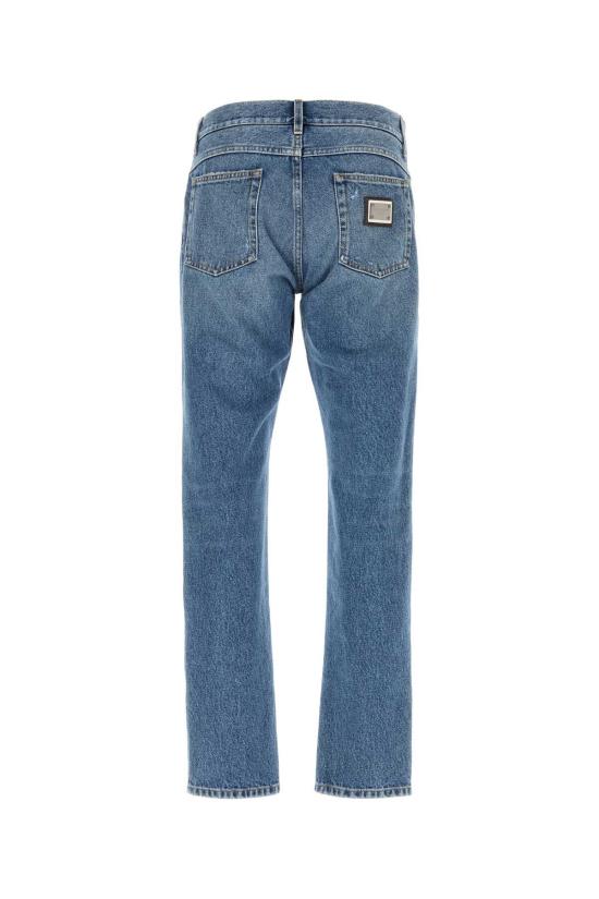 25FW 돌체앤가바나 데님 팬츠 GYJCCDG8NH5 S9001 Light Blue - DOLCE & GABBANA