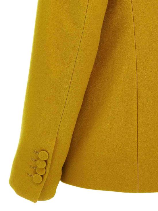 25FW 드리스 반 노튼 수트 자켓 2420104039179200 Yellow - DRIES VAN NOTEN
