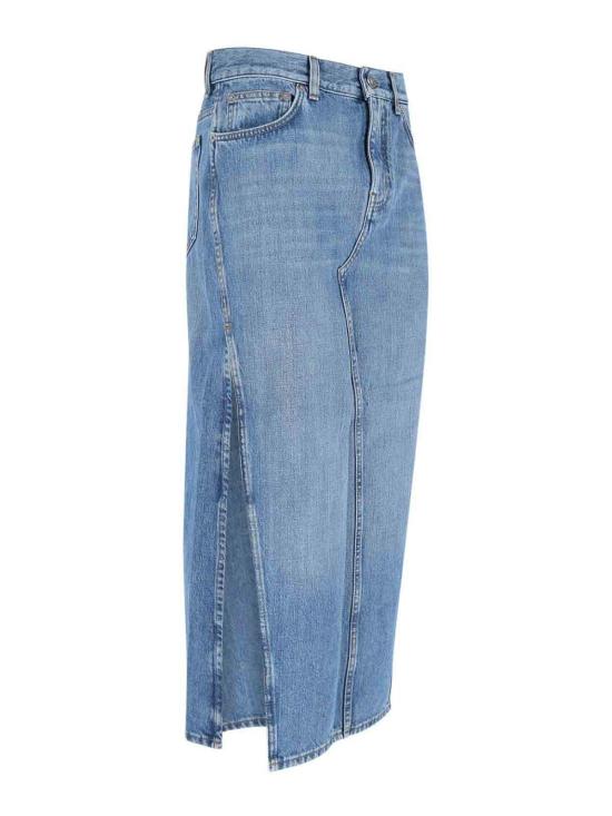  지방시 데님 스커트 BW40Z9516F420 Blue - GIVENCHY