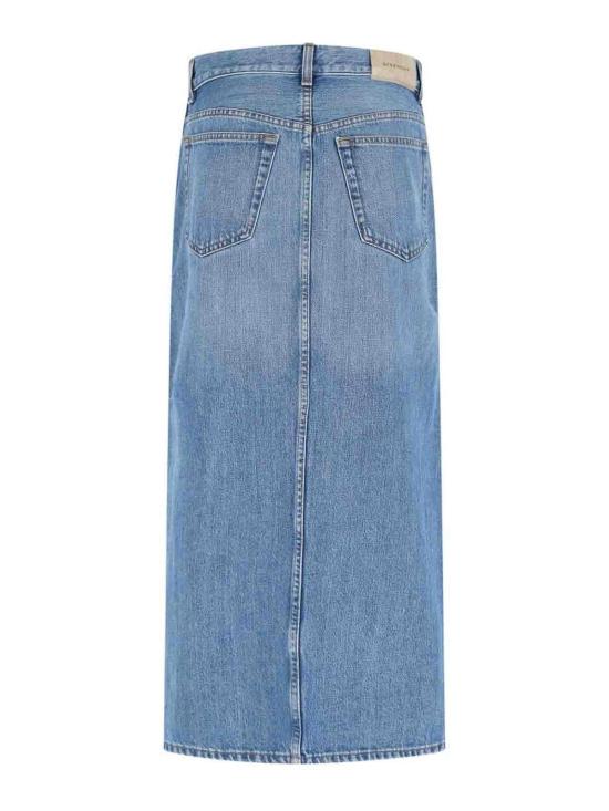  지방시 데님 스커트 BW40Z9516F420 Blue - GIVENCHY