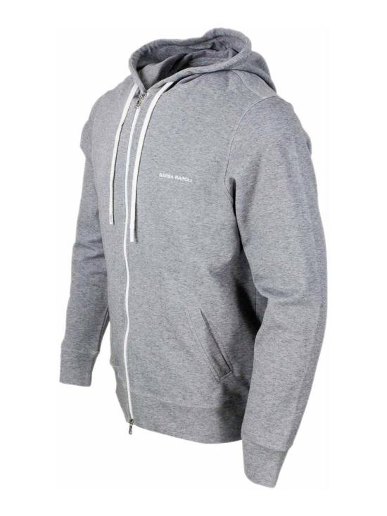  발바 후드 티셔츠 UCCIO41203 Grey - BARBA