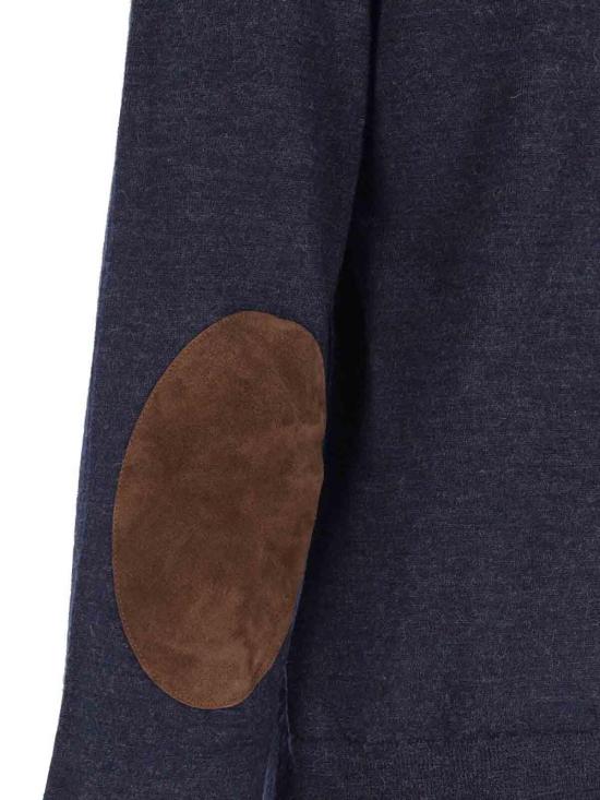 25FW 마르지엘라 엘보 패치 울 스웨터 S50HL0041M13098511M - MAISON MARGIELA