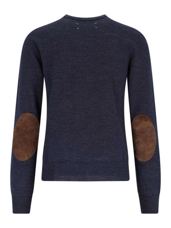 25FW 마르지엘라 엘보 패치 울 스웨터 S50HL0041M13098511M - MAISON MARGIELA