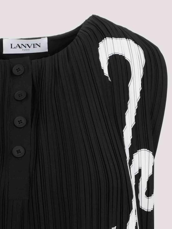  랑방 민소매 티셔츠 RWTO02025904P2410 Black - LANVIN