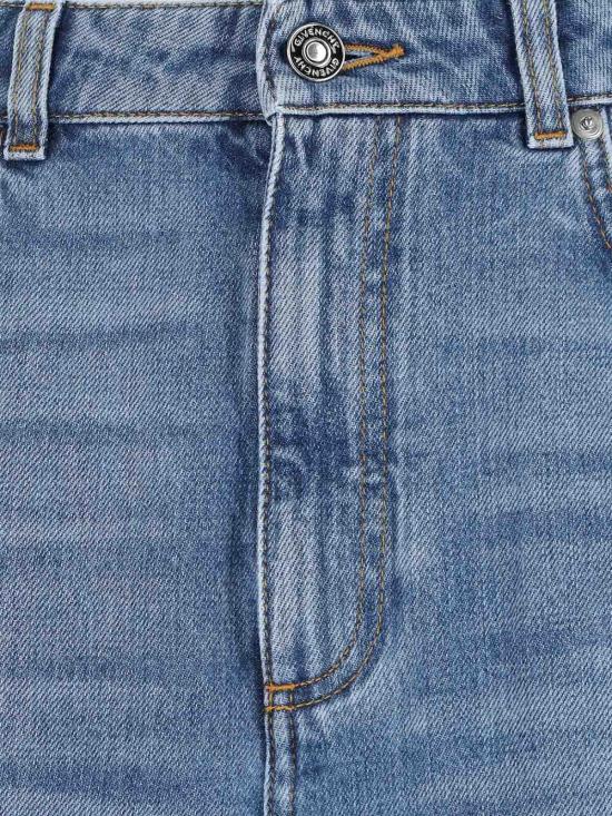 25FW 지방시 스트레이트 팬츠 BW517J516W420 Blue - GIVENCHY