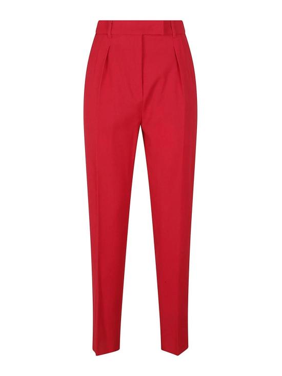 26SS 막스마라 스트레이트 팬츠 2516131041600045 Red