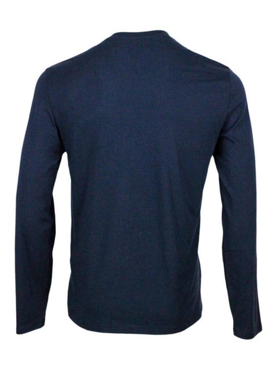 26FW 알마니 긴팔 티셔츠 8NZM77ZJA5Z1510 Blue - ARMANI