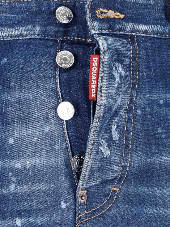  디스퀘어드2 데님 팬츠 S74LB1712D30010470 Blue - DSQUARED2