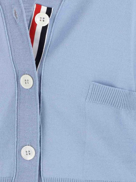  톰브라운 가디건 FKC334AY1014482 Blue - THOM BROWNE